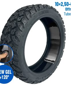 Neumático 10×2,50-6,5 Offroad Tubeless (Con gel antipinchazos) [Xuancheng]