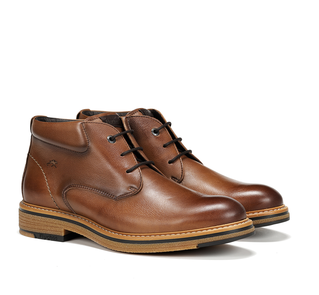 Botin Cordon Kasper Camel – FLUCHOS - Imagen 3