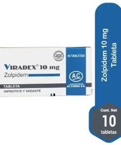 ZOLPIDEM (VIRADEX) 10MG X 10 TAB