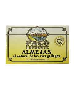 Almejas Al Natural Paco Lafuente 18/20 Mediana