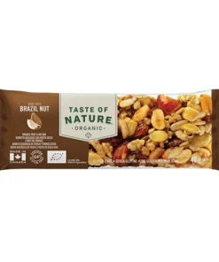 Barrita de nueces de Brasil 40g, taste of nature