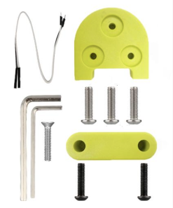 Adaptadores para rueda de 10 pulgadas Patinete Xiaomi( amarillo fosforescente)