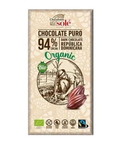 Chocolate Negro 94% Solé, 100g