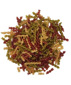Espirales de arroz con verduras