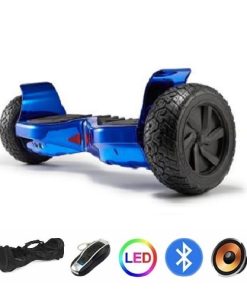 Hoverboard Todo Terreno Hummer 8.5 pulgadas Azul Metalizado