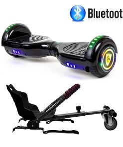 Hoverboard con Silla 6.5 Pulgadas Negro Ferrari