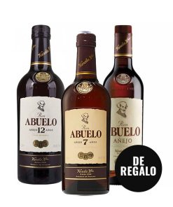 Ron Abuelo 12 Años + Ron Abuelo 7 Años + Ron Abuelo Añejo de Regalo