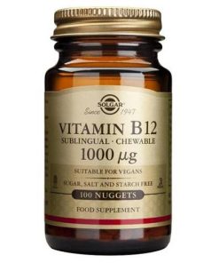 Vitamina B12, 250 caps. 1000mg, Solgar
