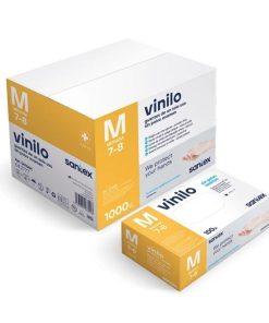 Guante Vinilo 4,5g. transparente (10x100uds.)