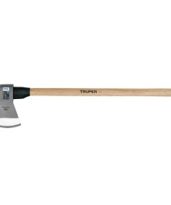 Hacha labor entera 4 lb, mango de madera 36″, TRUPER