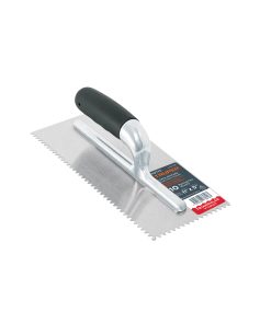 Llana 11″ dentado triangular, 10 remaches, mgo comfort grip