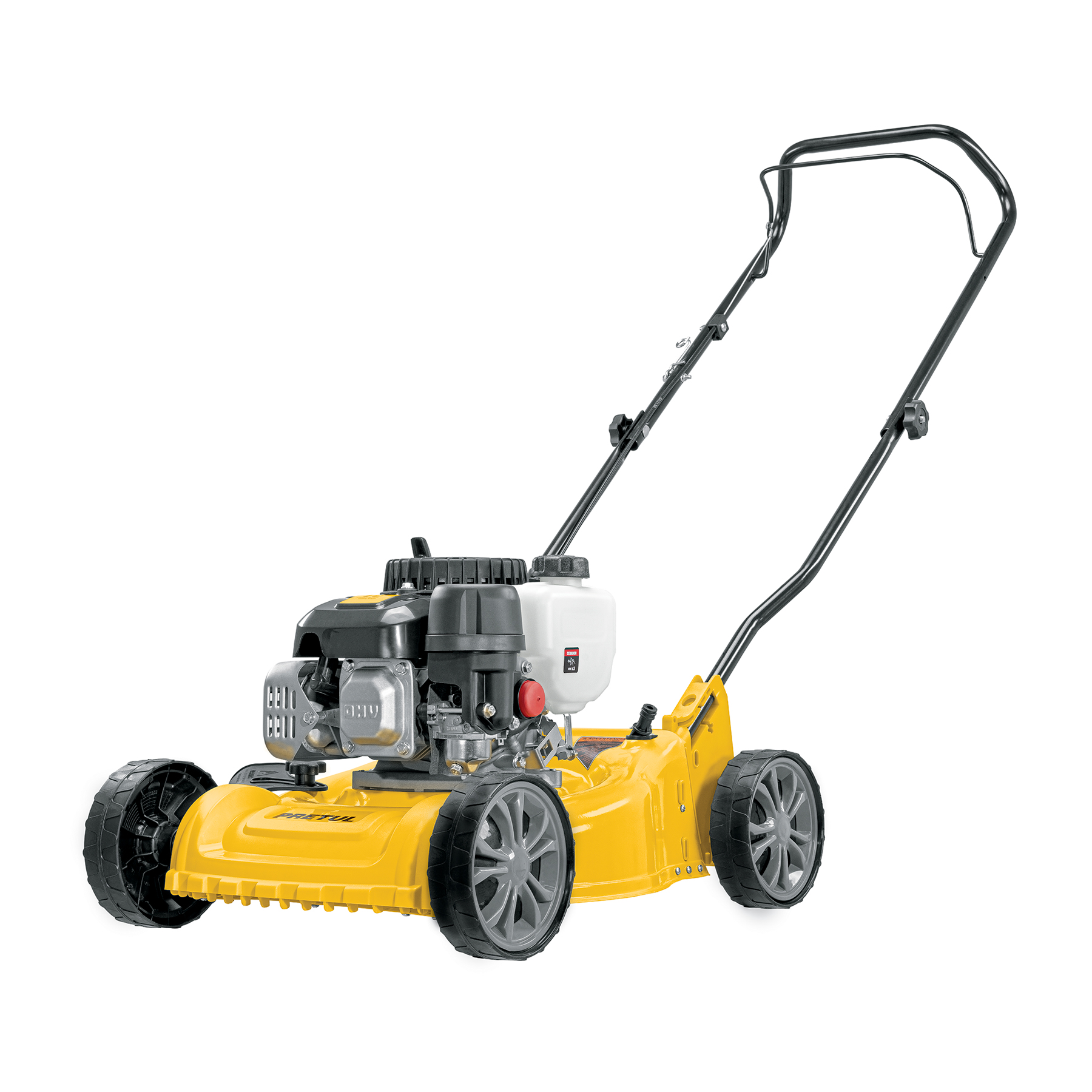 Podadora con motor a gasolina de 3 HP, 16″ de corte, Pretul