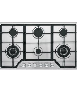 Parrilla gas empotrable 90cm, 6 quem, acero inox, Riviera