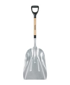 Pala sanitaria cabeza #15-1/2 aluminio, puño “Y”, mango 27″