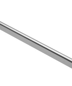 Tubo ovalado para clóset, 3 m, aluminio, HERMEX
